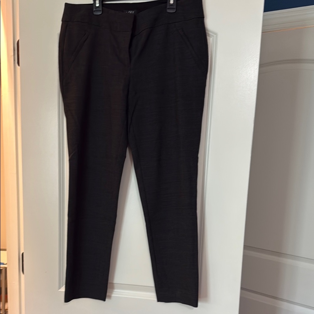 LOFT Black Straight Leg Pants